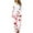 #49White, variant on yoeyez Pajamas for Women 2 Piece Love Heart Printed Pajamas Sets Ladies Loungewear Button-Down Long Sleeve and Pant Pj Sets Soft Sleepwear Multicolor L
