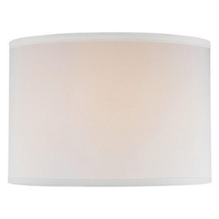 - Lite Source CH1152-14 14 in. Wide Base Table and Floor Drum Shade