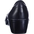 thumbnail image 3 of Clarks Mocassin à Enfiler May Marigold pour Femme, Cuir Noir, 8 W US, 3 of 8