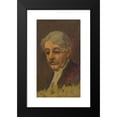 thumbnail image 2 of Ľudovít Pitthordt 10x14 Black Modern Framed Museum Art Print Titled - Portrait of an Old Man with Half-Closed Eyes (1930), 2 of 5