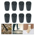 thumbnail image 1 of Minkissy 16 Pcs Embout de Bâton de Randonnée Protecteur en Caoutchouc pour Randonnée Escalade Camping 1.5X0.4X0.4in, 1 of 8
