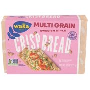 Wasa Multi Grain Crispbread, 9.7 oz, Crackers, Non-GMO Ingredients, Good Source of Fiber