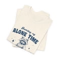 thumbnail image 3 of Unisex Guarding My Time Alone Samuari Raccoon Lover Cotton Shirt, 3 of 12