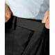 thumbnail image 4 of Pantalones de vestir YUCENFU, acogedores, ocultos, con cintura expandible para hombre, negros, 4 of 6