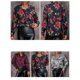 thumbnail image 3 of Cárdigan, Camisa de manga larga para mujer con blusa informal con estampado de botones y correa TOMSHOO Negro/XX-grande, 3 of 7