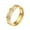 Gold, variant on Men's Stainless Steel 6MM Simple High Polished Square Cubic Zirconia Wedding Band Ring Gold Size 10