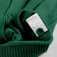 thumbnail image 5 of NOLDARES Toddler Button Down V Neck Cardigan Plain Long Sleeve Knit Open Front Sweater Baby Boys Fall Breathable Coats Clothes(Green,120), 5 of 8