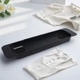 thumbnail image 1 of SHOWERORO 1Pack Bathroom Bath Tub Tray Black Rectangular Bathtub Storage Rack with Telescopic Design, 1 of 8