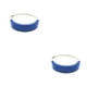 thumbnail image 3 of Scienceny Protector de escape para motocicleta, tubo de bicicleta de cross, cierre de acero inoxidable, anillo de fijación ajustable, cubierta de lata Blu 2piezas Scienceny CBP281318, 3 of 5