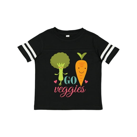 Inktastic Vegan Go Veggies Vegetarian Boys or Girls Toddler T-Shirt