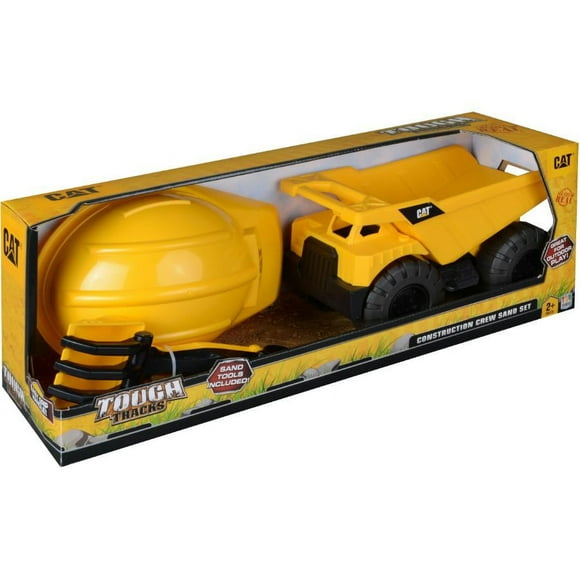 Caterpillar Construction Vehicle with Hard Hat, Assorted Vehicles