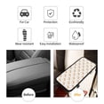 thumbnail image 4 of Bingfone Car Four-Season Universal Armrest Box Mat,Car Armrest Seat Cover Soft Leather Waterproof Armrest Cover Center Console Mat-Corgi with Hearts, 4 of 7