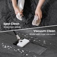thumbnail image 5 of Sleep Zone Fluffy Round Shaggy Rug, Non Slip Soft Plush Carpet, Easy Clean Indoor Floor Mat, Dark Gray 4ft Round, 5 of 8