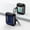 ButterflyReflection, variant on Duo Shield Secure Lock Designed For Apple AirPods Generation 1 & 2 With Hook, Blue/Black