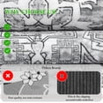 thumbnail image 3 of Kitchen Rug and Mat, Yamaziot Kitchen Runners Rugs Set of 3, Washable Non Slip Farmhouse Hallway Laundry Room Mat for Floor, Comfort Vinatge Boho Carpet, 3 of 7