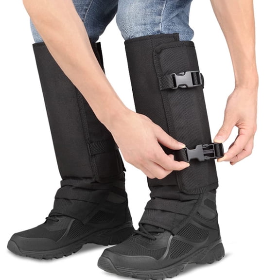 Snake Gaiters Leg Guards, Durable Snake Bite Protection Guards for Lower Legs with Adjustable Size Fits for Men Women Outdoor Hunting Hiking Farm Working
