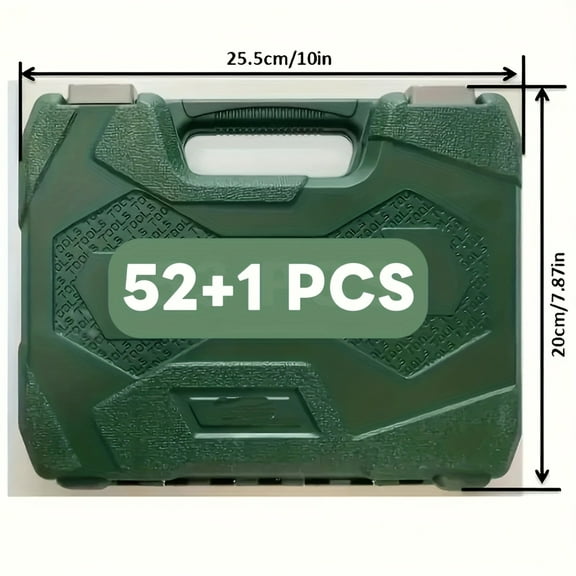 High-End Professional 216/53-Piece Mechanic Tool Set - 1/4" 3/8" 1/2" Drive, Standard/Deep Sockets with Ratchet & Torque Wrench for Car, Bike Repair & Household Mechanical Work