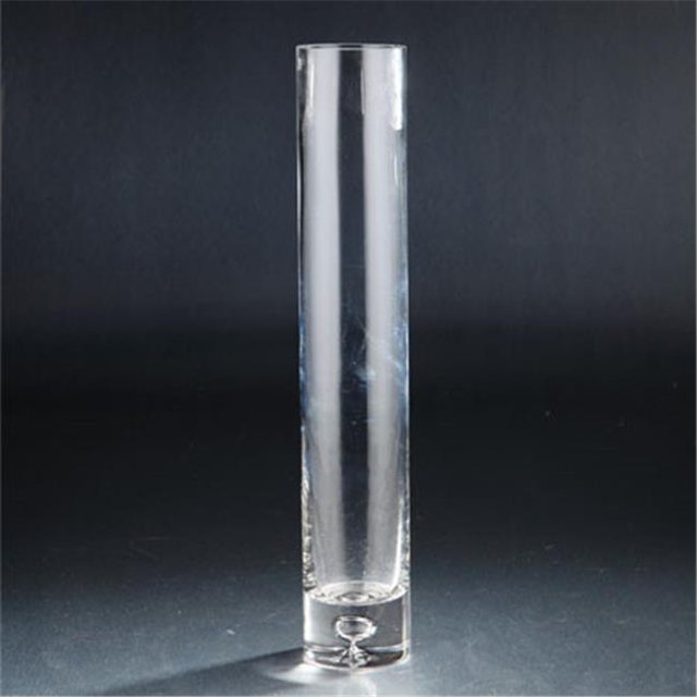 Vase en Verre 15.5 x 3 Po, Transparent