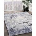 thumbnail image 3 of Ahgly Company Machine Washable Indoor Rectangle Industrial Modern Platinum Silver Gray Area Rugs, 2' x 3', 3 of 7