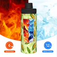 thumbnail image 5 of Honeii Fresh Corn Print 18OZ Sports Insulated Kettle,Double-Walled Stainless Steel Water Bottle with Leak-Proof Lid, Perfect for Outdoor, Sports, and Travel, 5 of 7