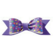 Cake Decoration Gum Paste Bow- Blue Confetti