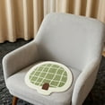 thumbnail image 4 of TIELUTT Cartoon Minimalist Style Floor Mat Absorbent and Non Mat for Car Lumbar Pillows for Driving Seat Driver Seat Cushion and Back Support Bolster Seat Cushion Floor Seat Cushion Car Seat Cushion, 4 of 4