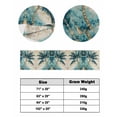 thumbnail image 6 of Xipuska Coastal Beach Tree Bed Runners for Cal King Size Bed, Decorative Bed Throws for Foot of Bed, Vintage Tropical Palm Plant Bed Runner Sofa Throw Bedding Scarf Protector Slipcover for Bedroom, 6 of 6