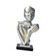 thumbnail image 4 of Escultura de cara abstracta, estatua de abrazar, estatua de amante abrazado, figura coleccionable Champán, 4 of 9