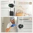 thumbnail image 7 of Smart Door Lock, Fingerprint Door Lock Knob with App Control, Suitable for Home, Cloakroom, Offices, Hotels (K10), 7 of 7