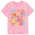thumbnail image 3 of Teen Clothes For Girls Letter Short Sleeve Shirts For Girls Crewneck Girls Summer Shirts T Shirts For Girls 10-11 Years Cute&nbsp;Girl&nbsp;Clothing, 3 of 3