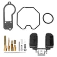 thumbnail image 1 of Kit de reparación de carburador de motocicleta de 18 piezas, reemplazo de caucho y metal para CRF230F 2003-2017, 1 of 9