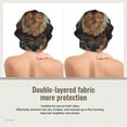thumbnail image 2 of Naloa Tree Meditating Golden Retriever Adjustable Hair Bonnet for Sleeping, Hair Wrap Sleep Cap Turban for Women Men, Curly Straight Hair Long Large Braid Unisex, 2 of 6