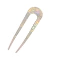 thumbnail image 2 of Guardurnaity Herramienta de modelado de tocados en forma de U, tenedor elegante de acrílico para mujer, soporte ligero, palillo de pelo de boda para Accesorio para el cabello Transparente Guardurnaity AP011007-03B, 2 of 6