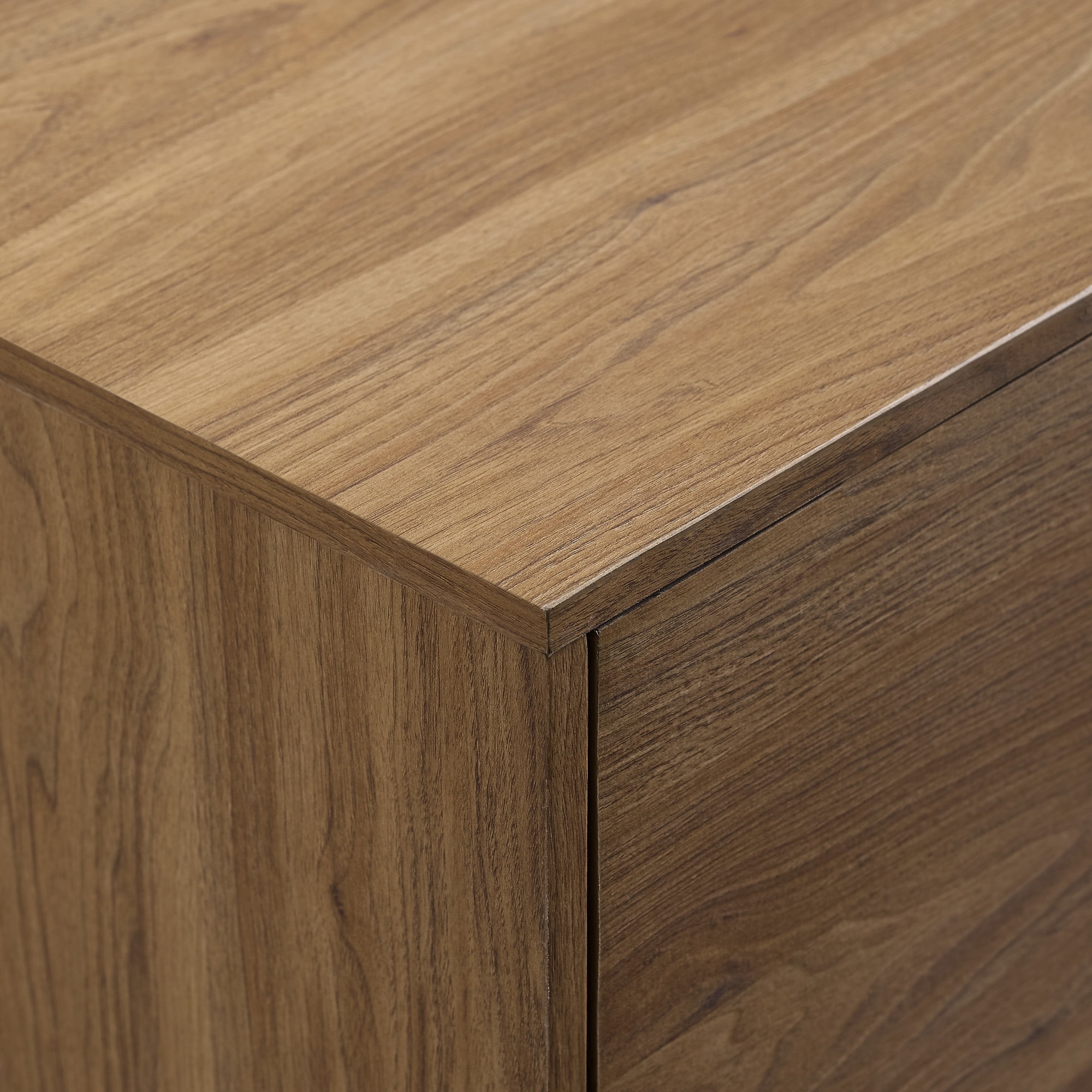 Desert Fields Thea English Oak TV Stand for TVs Up to 52"