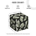 thumbnail image 4 of Fotbe Dollar Porta Pañuelos Decorativo de Cuero, Caja Cuadrada Moderna para Pañuelos Faciales, Organizador y Dispensador 5x5x5'', 4 of 7