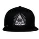 thumbnail image 1 of Gorra Plana Negra Unitalla Pizzuminati, 1 of 4