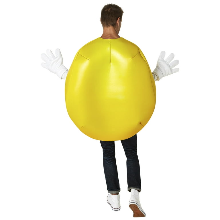 M&M's Yellow Adult Unisex Costume 