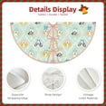 thumbnail image 3 of Sikiie Different Breeds of Dogs Nativity Christmas Tree Skirt, Jesus Christian Winter Holiday Tree Mat Decoration(30-48IN)48", 3 of 6