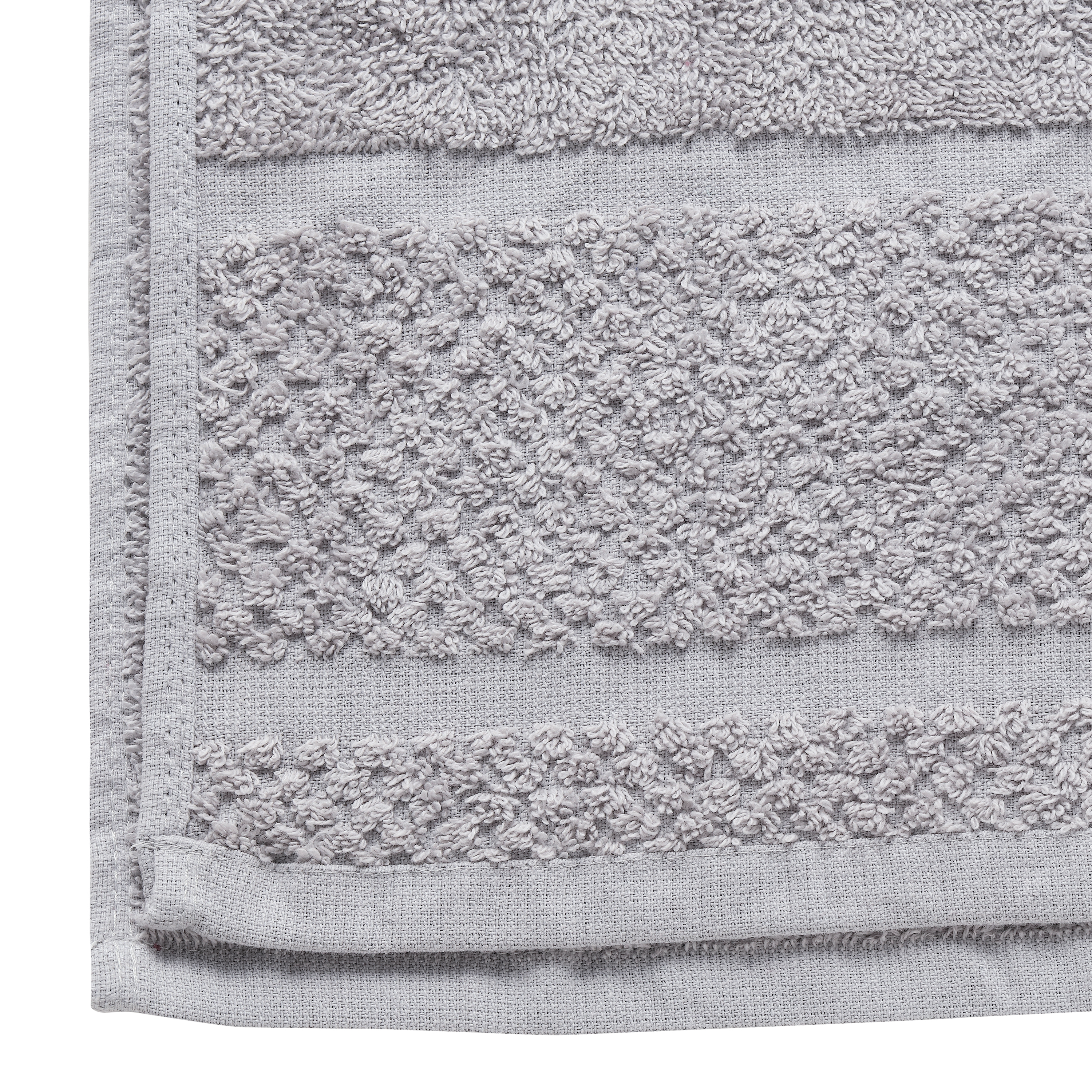 Mainstays 10 Piece Bath Towel Set with Upgraded Softness & Durability, Gray - image 3 of 7