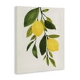 thumbnail image 2 of Stupell Industries Simple Yellow Country Lemon Leaf Citrus Fruit Paintings Gallery-Wrapped Canvas Print Wall Art, 36x48, by Annie Warren, 2 of 5