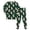 Green, variant on Xyant Kid Christmas Pajamas, Boys Girls Soft Cotton 2 Piece Pjs Set Toddler Long Sleeve Sleepwear Size 6-7 Years