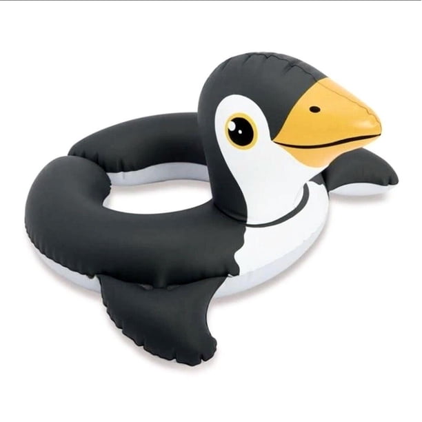 Salvavidas Inflable Animales Intex 59220 negro 64cm x 64cm