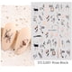 thumbnail image 1 of Fiudx Ofertas de la semana Correa adhesiva para uñas, pegatinas mixtas para uñas, pegatinas decorativas delicadas para decoración de uñas, 1 of 2