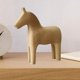 thumbnail image 4 of Caballo de madera cruda, adorno de animal en blanco listo para pintar, escultura, sin pintar Estilo D, 4 of 7