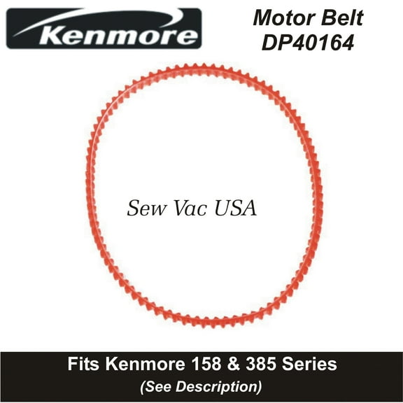 Kenmore (13 7/8)") Sewing Machine Motor Belt DP40164 Fits Models In Description