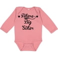 thumbnail image 3 of Inktastic Future Big Sister Girls Long Sleeve Baby Bodysuit, 3 of 5