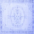 thumbnail image 1 of Ahgly Company Indoor Square Persian Blue Traditional Area Rugs, 6' Square, 1 of 4