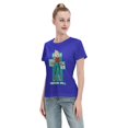 thumbnail image 4 of Women's Basic Short Sleeve T-Shirt Super Saiyan, 4 of 6