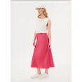 thumbnail image 3 of Satin High Waist Maxi Skirt, 3 of 4