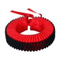thumbnail image 3 of Cuello isabelino de payaso resistente con volantes, desmontable, para accesorios de fotografía. Rojo Negro, 3 of 9